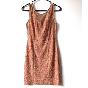 XXI Peach Cocktail Dress